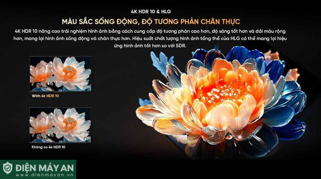 Google Tivi QLED Coocaa AI 4K 65 inch 65Y84